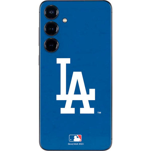 MLB Los Angeles Dodgers - Solid Distressed Galaxy S25 Skin